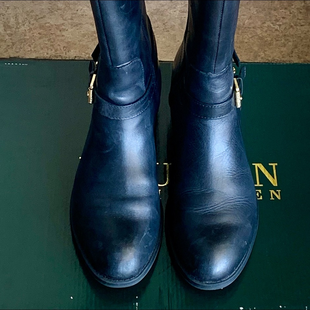 Black Ralph Lauren Boots Size 8B